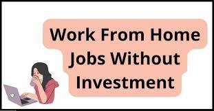 5 Zero Investment Jobs That Allow You to Work from Home