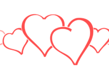 Outline:Ikat4nrfmfc= Heart Clipart