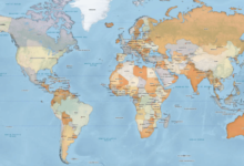 Country:V-Xzjijklp4= Map of World