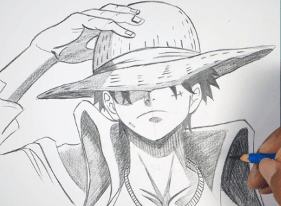 Drawing:Wu13glimxjo= Luffy