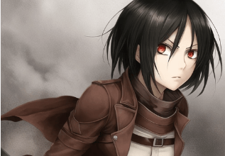 Fanart:V6faoollura= Mikasa