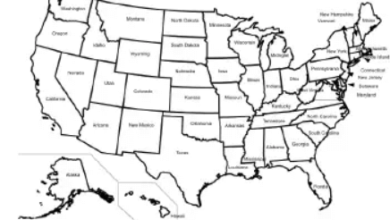 Printable:Uj3t4zt70_Q= Map of United States of America