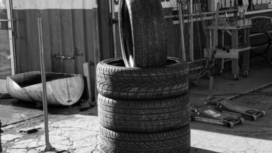 automotive tire lifter guide