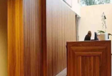 Using Gurjan Plywood as Decorative Cladding and Panelling