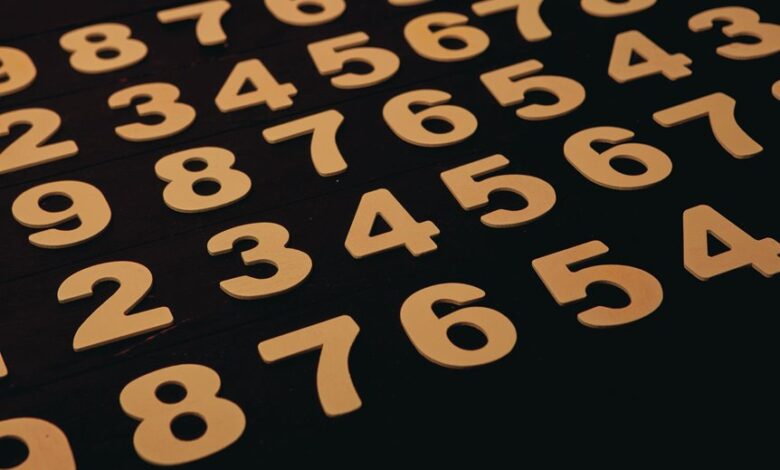 list of specific number registry references