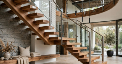 Transform Your Space with a Bespoke Timber Staircase